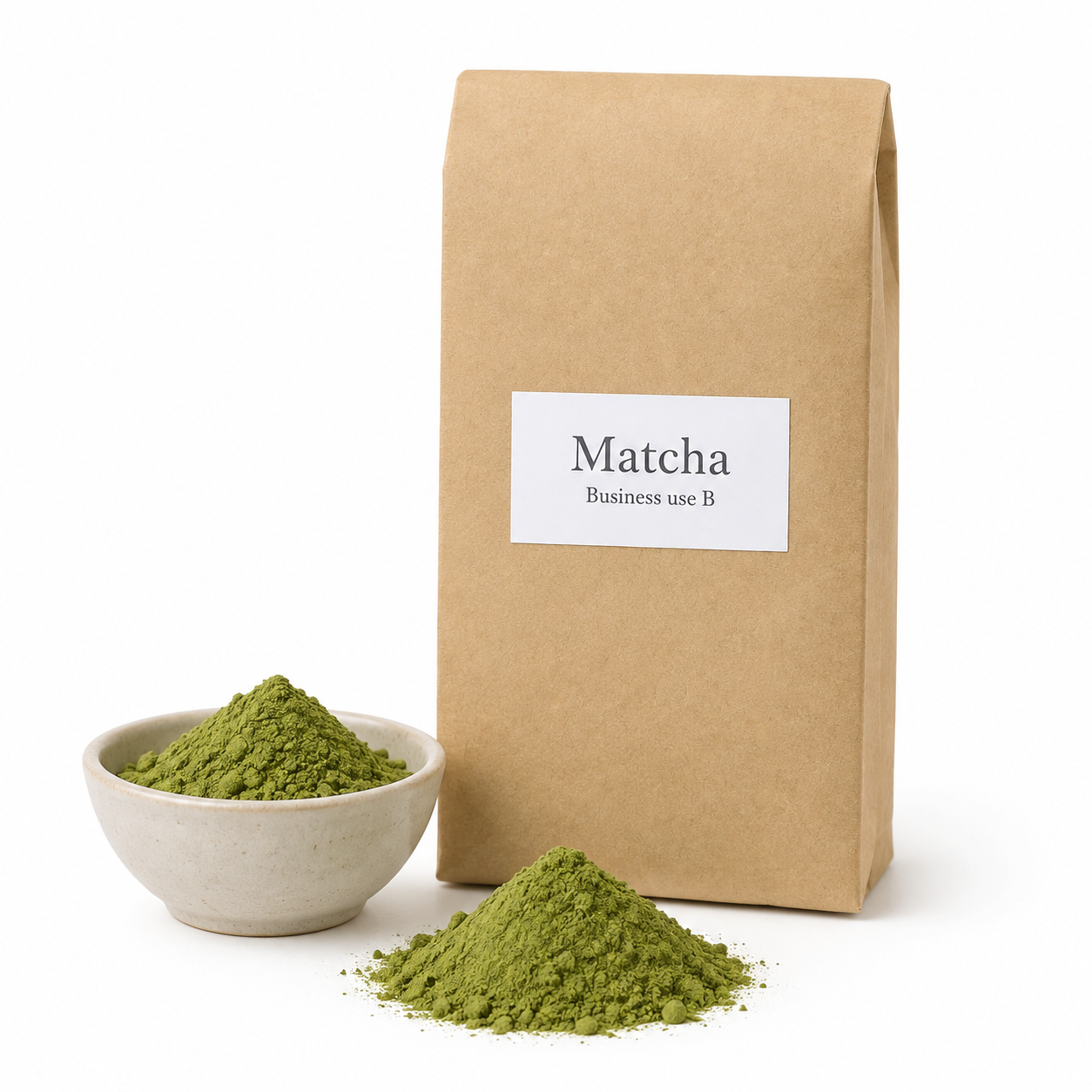 Sanrokuen Business Grade B wholesale matcha from Kumamoto, Japan, made mainly from shaded second-harvest Saemidori