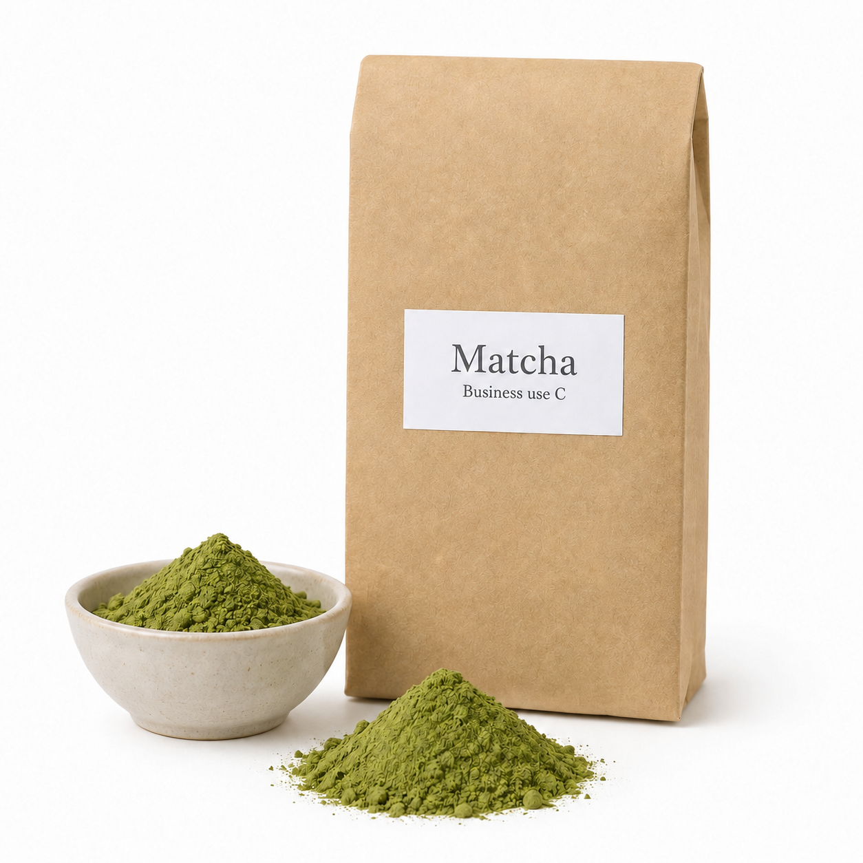 Sanrokuen Business Grade C wholesale matcha made from 7-day-shaded autumn tea grown in Kumamoto, Japan