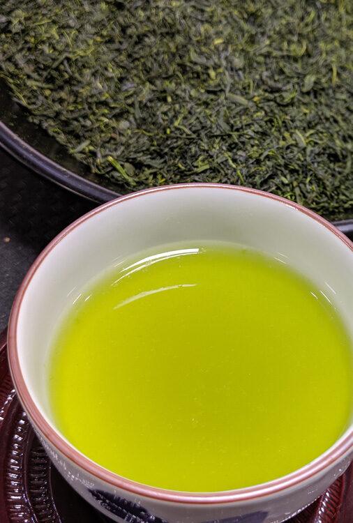 Kumamoto first-harvest Sayamakaori Japanese green tea